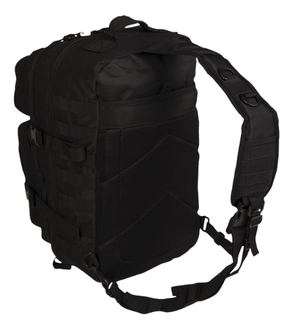 Mil-tec Assault large plecak na jedno ramię, czarny 29L