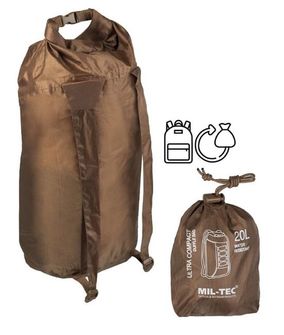 Mil-Tec ultra kompaktowy plecak 20l, dark coyote