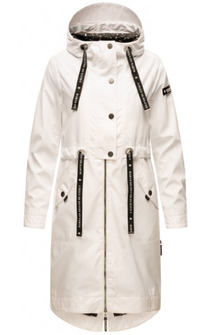 Navahoo JOSINAA Damska kurtka przejściowa z kapturem, biały