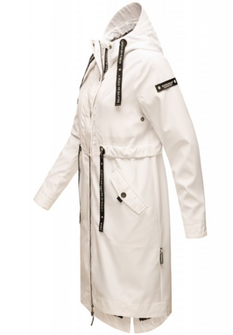 Navahoo JOSINAA Damska kurtka przejściowa z kapturem, biały