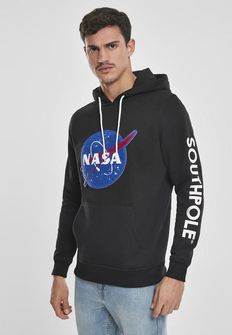 NASA Southpole Insignia Logo męska bluza z kapturem, czarna
