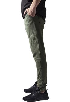 Urban Classics spodnie dresowe męskie, oliwkowe