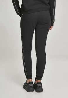 Urban Classics Reflective damskie spodnie dresowe, czarne