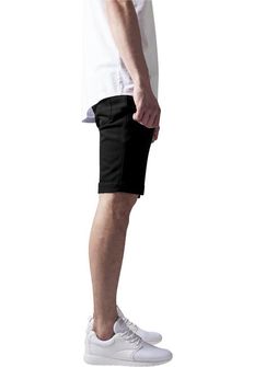 Męskie spodnie dresowe Short Urban Classics, czarne