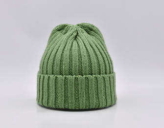 WARAGOD Vallborg Dzianinowa czapka, zielona