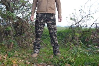Spodnie męskie ocieplane Loshan Igancio wzór woodland
