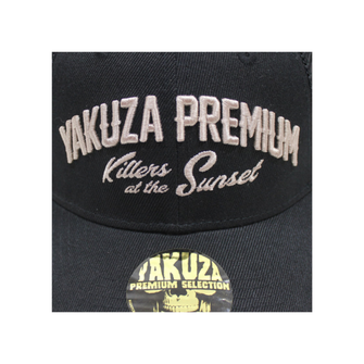 Czapka za daszkiem trucker Yakuza Premium, czarna