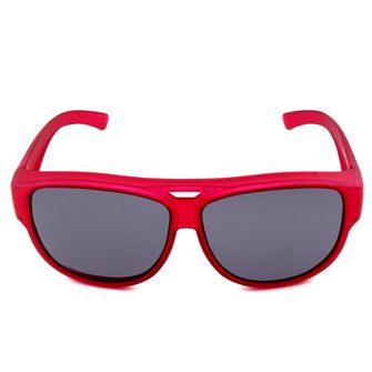 Okulary przeciwsłoneczne z polaryzacją ActiveSol El Aviador Fitover-Child, czerwone