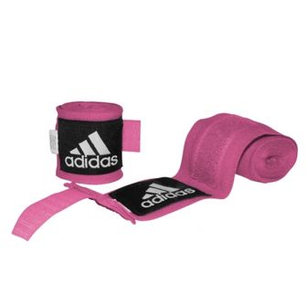 Adidas box bandaże elastyczne 450cm, różowe