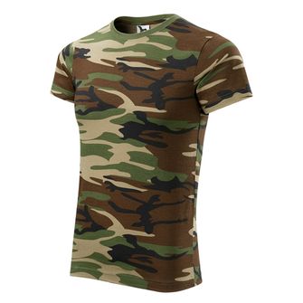 Malfini Camouflage koszulka z krótkim rękawem, brązowa, 160g/m2