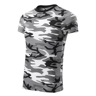 Malfini Camouflage koszulka z krótkim rękawem, szary, 160g/m2