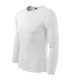 Malfini Fit-T koszulka z długim rękawem, białe, 160g/m2