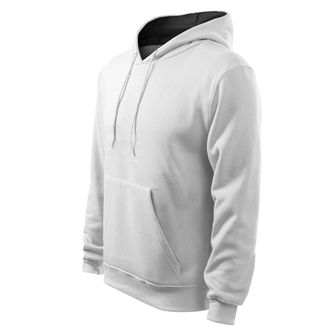 Malfini Hooded bluza z kapturem, Biały, 320g/m