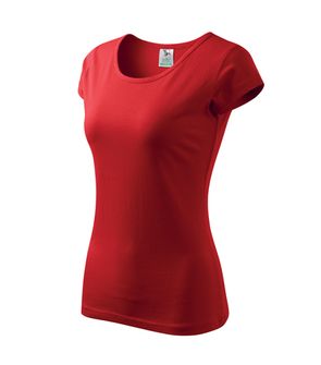 Koszulka damska Malfini Pure, czerwona, 150g/m2