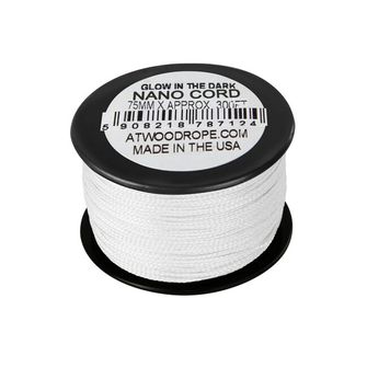 ATWOOD® Nano Uber Glow lina .75mm (300ft) - biały (GLOW-NC300)