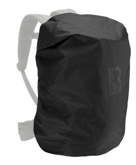 Pokrowiec przeciwdeszczowy na duży plecak Brandit US Cooper, czarny
