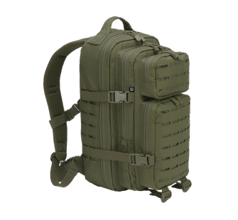 Brandit US Cooper Lasercut Medium Backpack 25L, oliwkowy