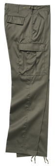 Męskie spodnie BDU firmy Brandit US Ranger, oliwkowe