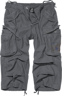 Spodnie Short Brandit Vintage Industry 3/4, antracyt