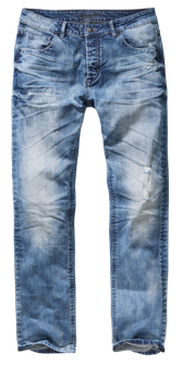 Spodnie jeansowe Brandit Will, niebieskie