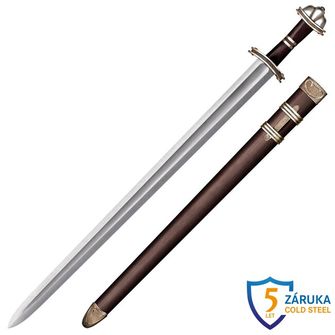 Europejski miecz historyczny Cold Steel Damascus Viking Sword