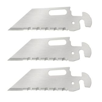 Nóż składany Cold Steel Untitled Click n Cut 3-pack, ząbkowane ostrze