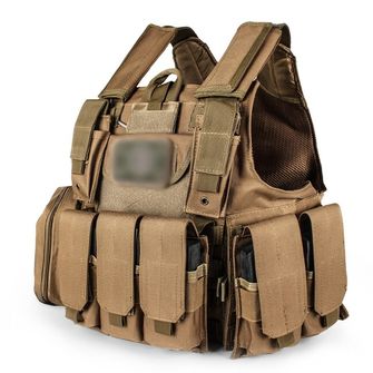 Kamizelka taktyczna DRAGOWA Tactical Heavy Duty Vest, Coyote