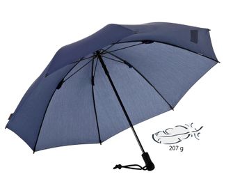 Wytrzymały i niezniszczalny parasol EuroSchirm Swing Liteflex, niebieski