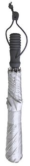 EuroSchirm teleScope handsfree UV Teleskopowy parasol trekkingowy z mocowaniem do plecaka, srebrny