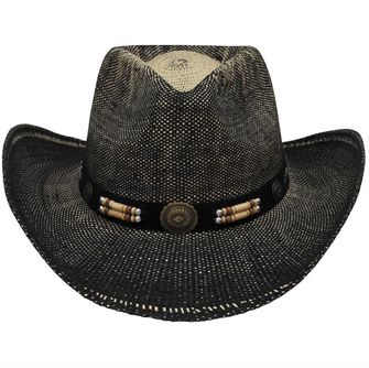 Fox Outdoor słomiany kapelusz Texas, czarny brązowy