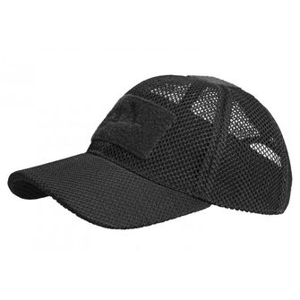 Helikon Mesh taktyczna czapka z daszkiem, siateczkowa, czarna