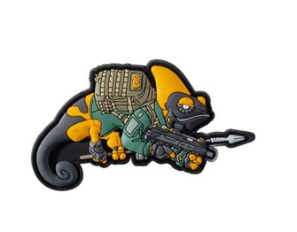 Helikon-Tex 3D PVC Chameleon Patrol line exclusive naszywka, żółta/zielona
