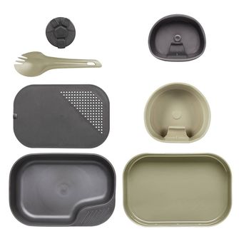 Helikon-Tex Wildo Camp plastikowy zestaw kuchenny, desert dark grey
