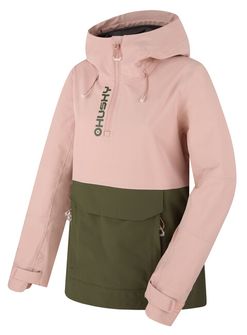 Damska kurtka outdoorowa HUSKY Nabbi L, jasnoróżowy/khaki