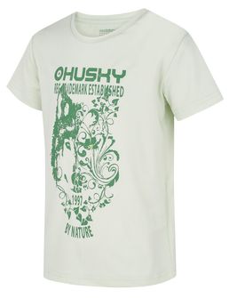 Husky Kids Funkcjonalny T-shirt Tash K jasnozielony