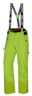 Męskie spodnie narciarskie Husky Mitaly M wyraźnie zielone