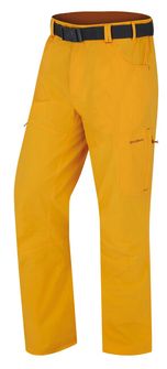 Męskie spodnie outdoorowe HUSKY Kahula M, żółte