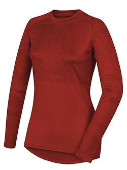 Bielizna termoaktywna Husky Active Winter, koszulka z długim rękawem damska czerwona