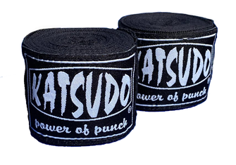 Katsudo box bandaże elastyczne 250cm, czarne