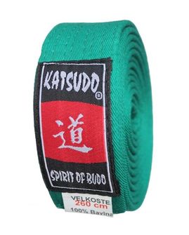 Katsudo Judo pas, zielony
