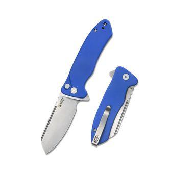 KUBEY Nóż do zamykania Creon S - niebieski G10