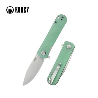 KUBEY Nóż do zamykania NEO Outdoor Jade G10