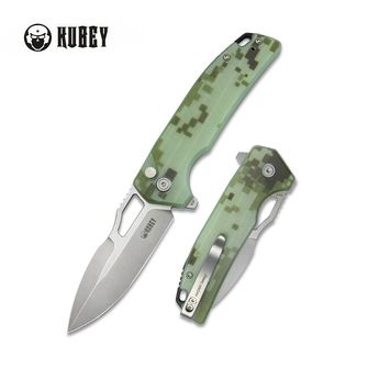 Nóż kieszonkowy KUBEY RDF - Camo G10