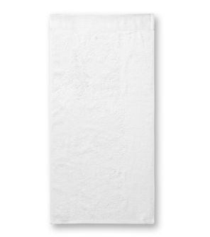 Bambusowy ręcznik kąpielowy Malfini 70x140cm, biały