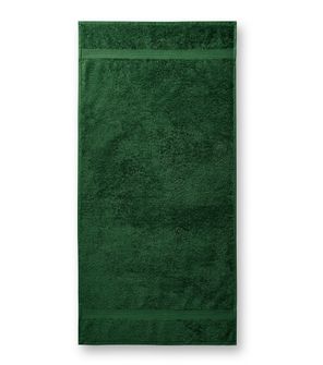 Bawełniany ręcznik Terry Bath Towe Malfini 70x140cm, zielony butelkowy