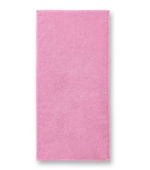 Bawełniany ręcznik Terry Bath Towe Malfini 70x140cm, różowy