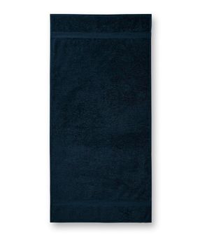 Bawełniany ręcznik Terry Bath Towe Malfini 70x140cm, ciemny niebieski