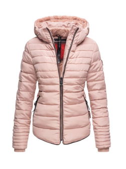 Marikoo Amber damska kurtka zimowa z kapturem, różowa
