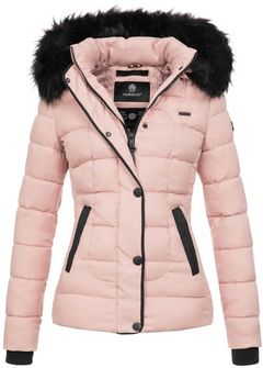 Marikoo Unique damska kurtka zimowa z kapturem, różowa