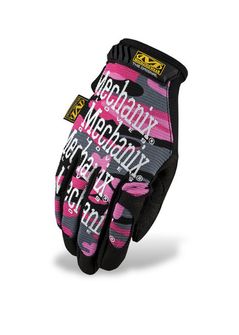 Mechanix Original Pink Camo damskie rękawice taktyczne